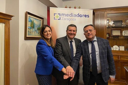 Un año más, el Colegio de Mediadores de Seguros de Zaragoza ha firmado el acuerdo de colaboración con Pelayo Mutua de Seguros.
