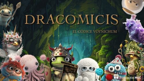 MGC Mutua felicita Sant Jordi con ‘Dracomicis, el códice Voynichum’