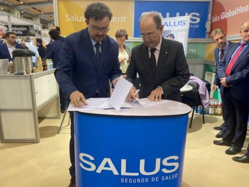 SALUS acaba de renovar el convenio de colaboración que mantiene con el Colegio Profesional de Mediadores de Seguros de Castellón.
