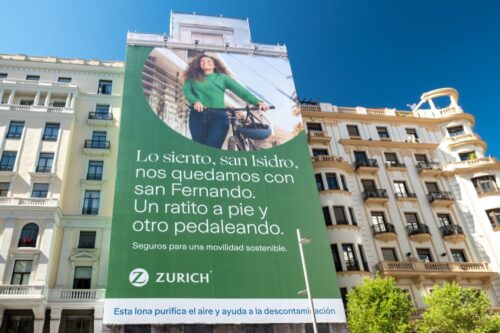 Laura Madrueño, protagonista de la nueva campaña de Zurich Seguros.