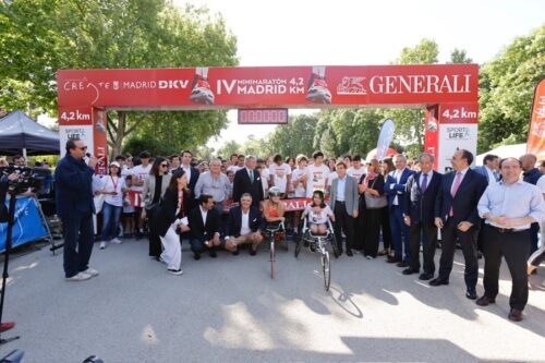 Más de 5000 escolares participan en la IV Minimaratón de Madrid