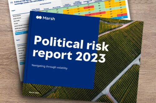 Marsh analiza el riesgo político 2023