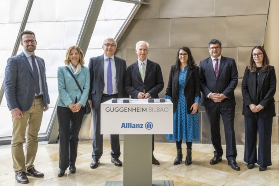 El Museo Guggenheim Bilbao cuenta con el respaldo de Allianz Seguros como empresa benefactora