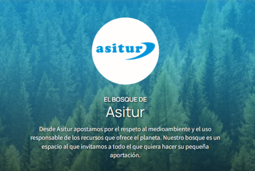 Asitur ha llevado a cabo una nueva plantación de árboles en el Bosque de Asitur en colaboración con la organización Tree-Nation.