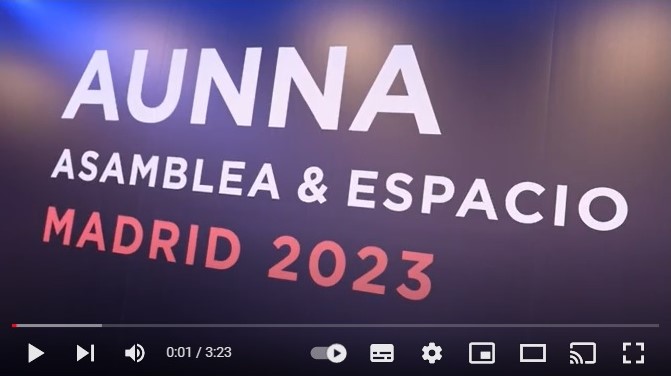 Ya está disponible el video resumen del Espacio Aunna del 20 de abril. El evento anual de la asociación al que acudieron 168 asistentes.