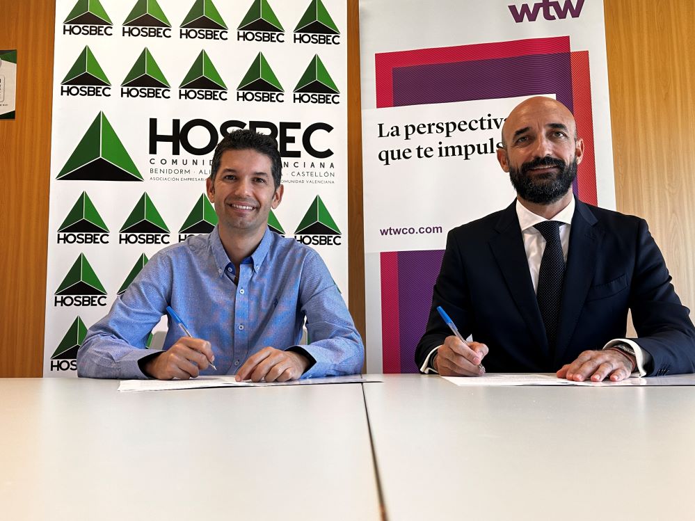 WTW se alía con HOSBEC como socio colaborador en consultoría de capital, seguros, riesgos y gestión de personas.