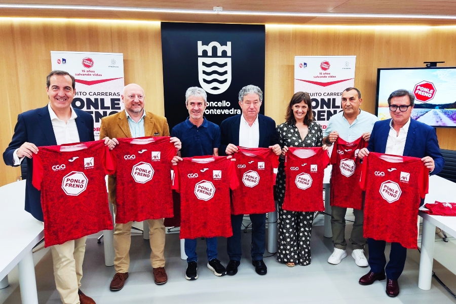 Pontevedra acoge la quinta carrera Ponle Freno en su 15º aniversario