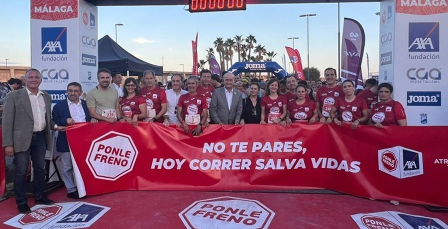 Málaga bate récords en la Carrera de Ponle Freno