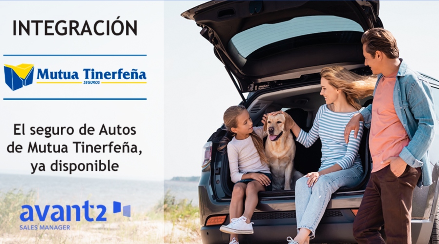 Mutua Tinerfeña incorpora su seguro de autos a Avant2