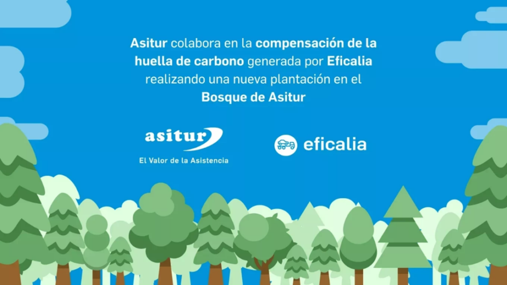 Con esta acción de Responsabilidad Social Corporativa, Asitur pretende minimizar el impacto de las emisiones en el medio ambiente.