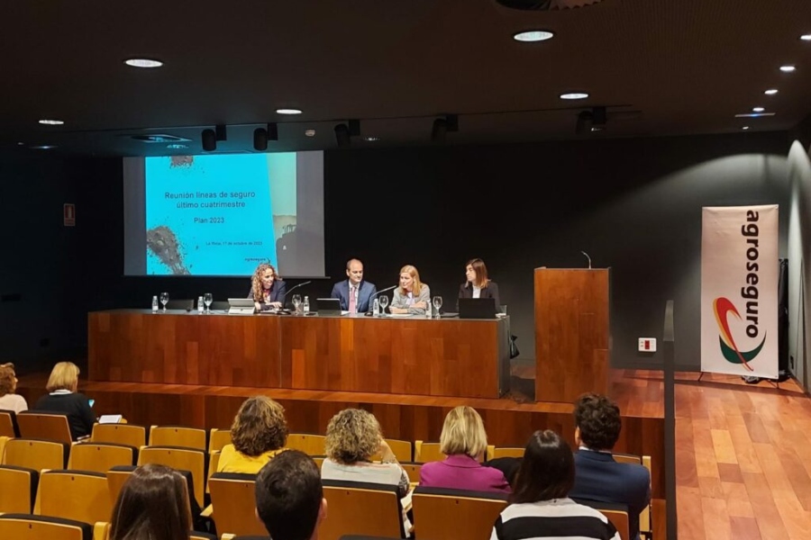 Agroseguro celebra una jornada de divulgación sobre el seguro agrario en Logroño
