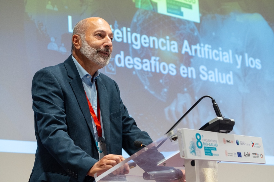 Juan Carlos Santamaría imparte la conferencia inaugural de los 8º Encuentros de Bio-Salud