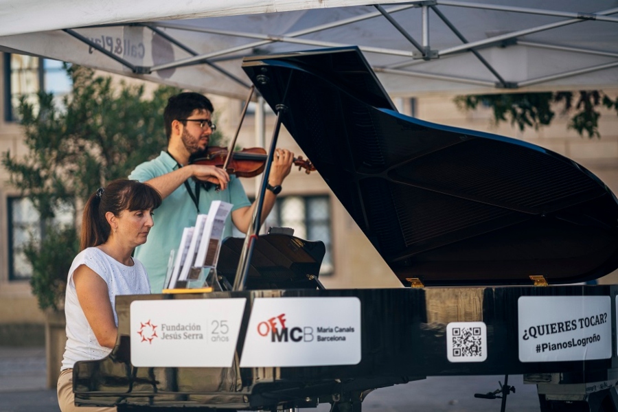 Madrid y Logroño acogen la iniciativa ‘Tu ciudad se llena de pianos’