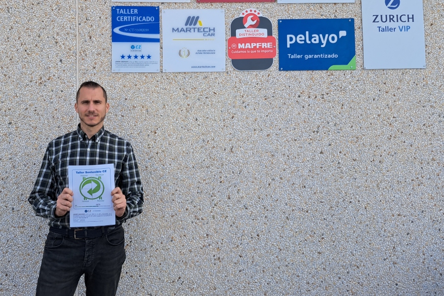 Alicar obtiene la certificación 'Taller sostenible CZ'