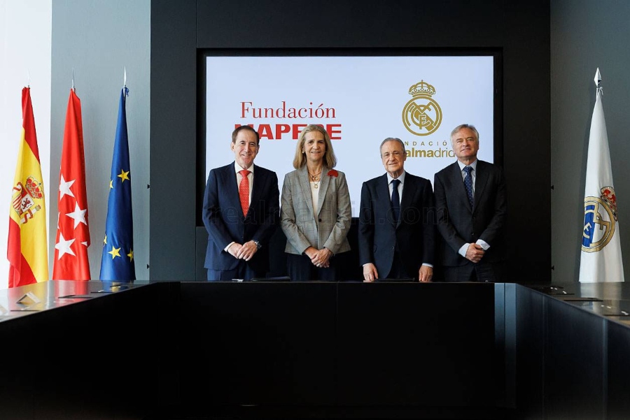 fundaciones Real Madrid y Mapfre potencian el desarrollo integral de niños en riesgo de exclusión