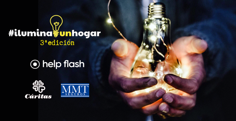 Mutua MMT Seguros colabora con Help Flash en la 3ª edición de #iluminaunhogar.