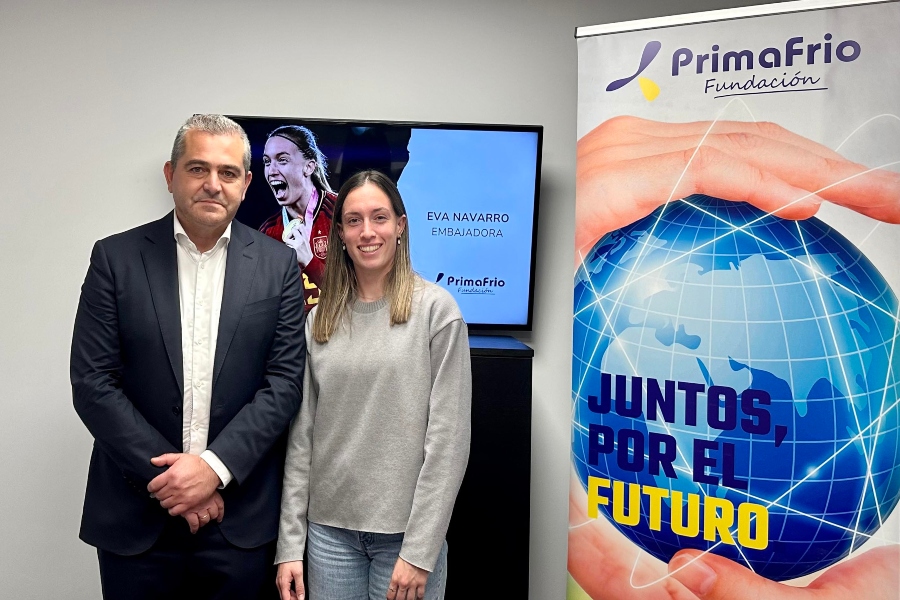 Fundación Primafrio incorpora a Eva Navarro como su primera embajadora