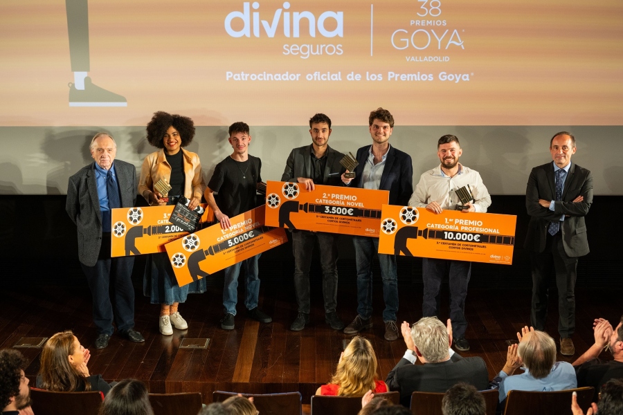 'Mi zona' gana el concurso 'Cortos Divinos' de Divina Seguros y la Academia de Cine