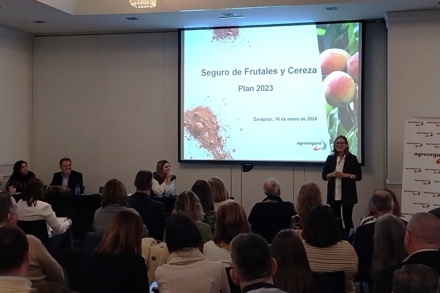 Agroseguro presenta en Zaragoza novedades para el seguro de frutales en 2024