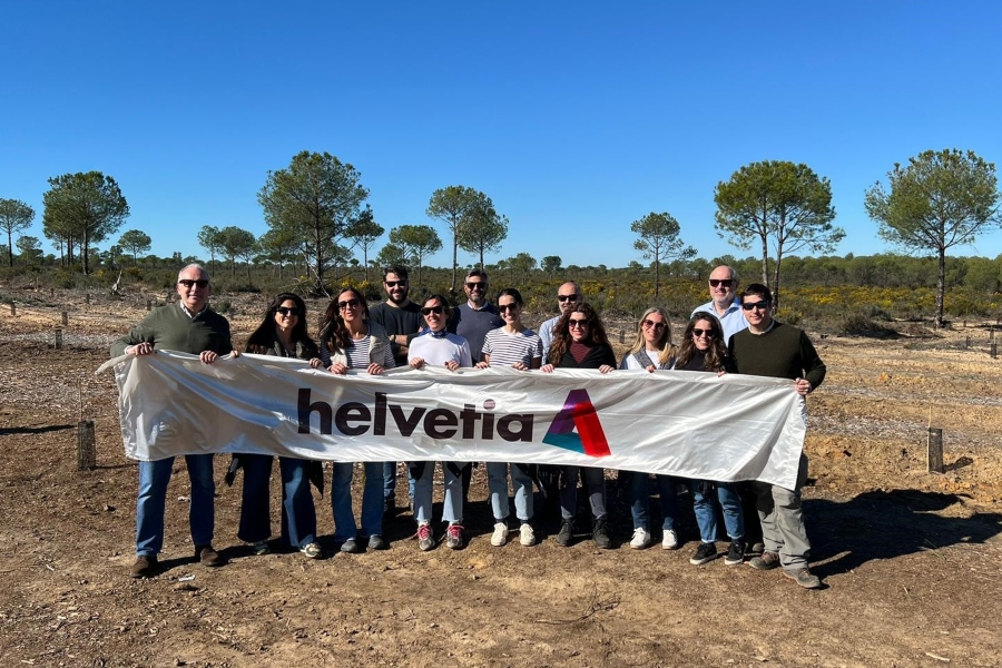 Helvetia Seguros impulsa la reforestación de 14 hectáreas en Doñana