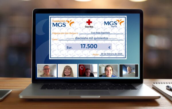 Fundación MGS dona 17.500 euros a Cruz Roja Española