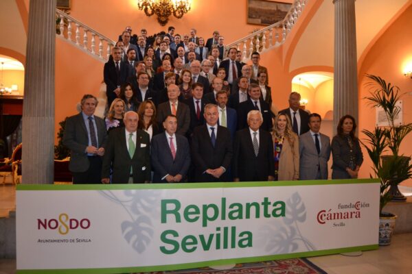 Helvetia Seguros colabora con la replantación de árboles en Sevilla