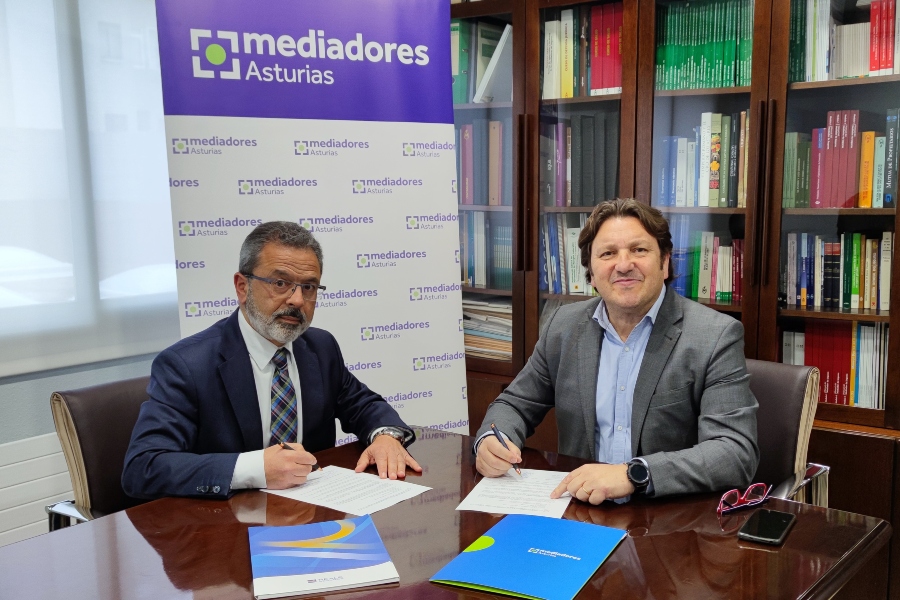 Mediadores Asturias y Reale refuerzan su vínculo en favor de la mediación