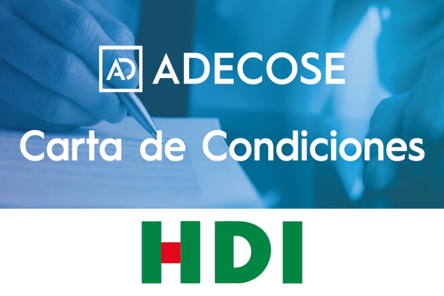 ADECOSE y HDI establecen un nuevo modelo de Carta de Condiciones