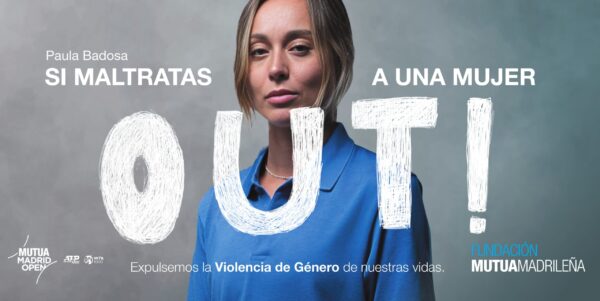 Fundación Mutua y el mundo del tenis plantan cara a la violencia de género