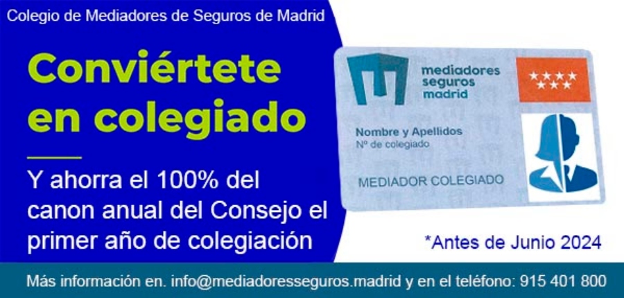 El Colegio de Madrid intensifica la campaña de colegiación de agentes