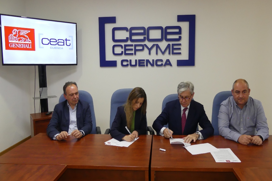 CEAT y Generali presentan el primer PPS para autónomos en Cuenca