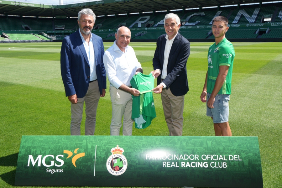 El Real Racing Club contará con el respaldo de MGS Seguros en la próxima temporada
