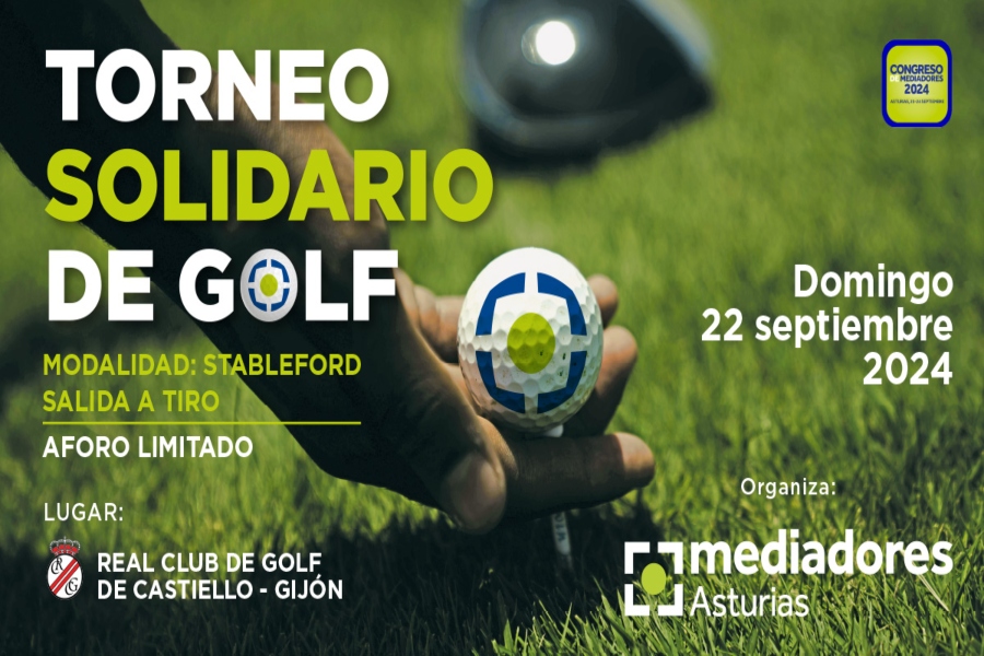 Gijón acoge el Torneo Solidario de Golf – Mediadores 2024