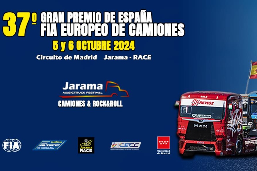 El Circuito Madrid Jarama-RACE acogerá el Gran Premio FIA de Camiones