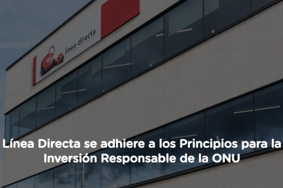 Línea Directa se adhiere a los Principios para la Inversión Responsable