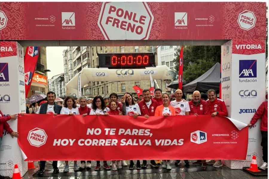 La carrera Ponle Freno de Vitoria-Gasteiz bate récord de recaudación