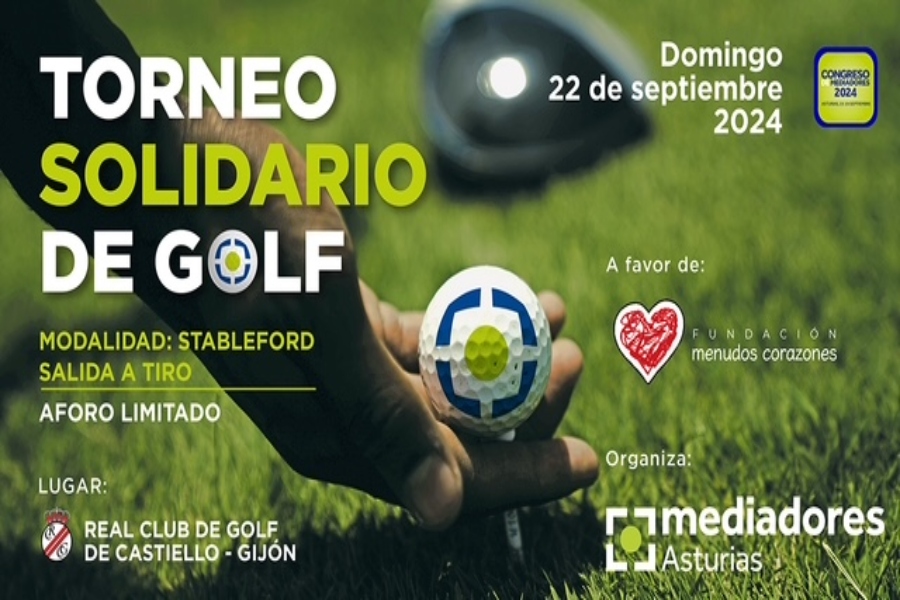 Mediadores Asturias organiza el Torneo Solidario de Golf – Mediadores 2024