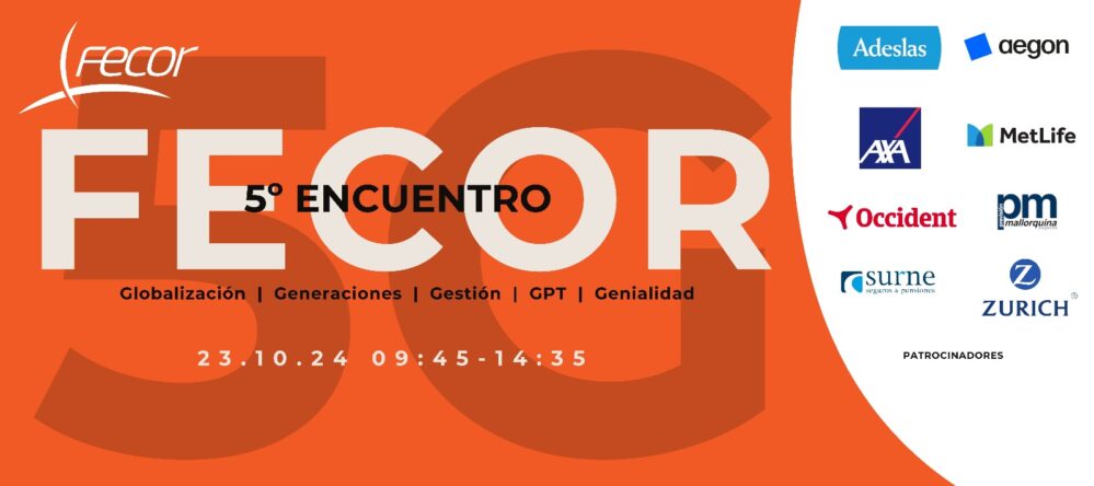 FECOR celebrará en Madrid su 5º Encuentro bajo el lema “5G: Globalización, Generaciones, Gestión, GPT y Genialidad”.