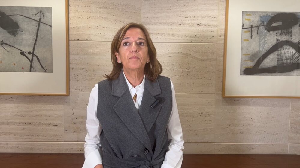 Mirenchu del Valle, presidenta de UNESPA, patronal del sector asegurador.