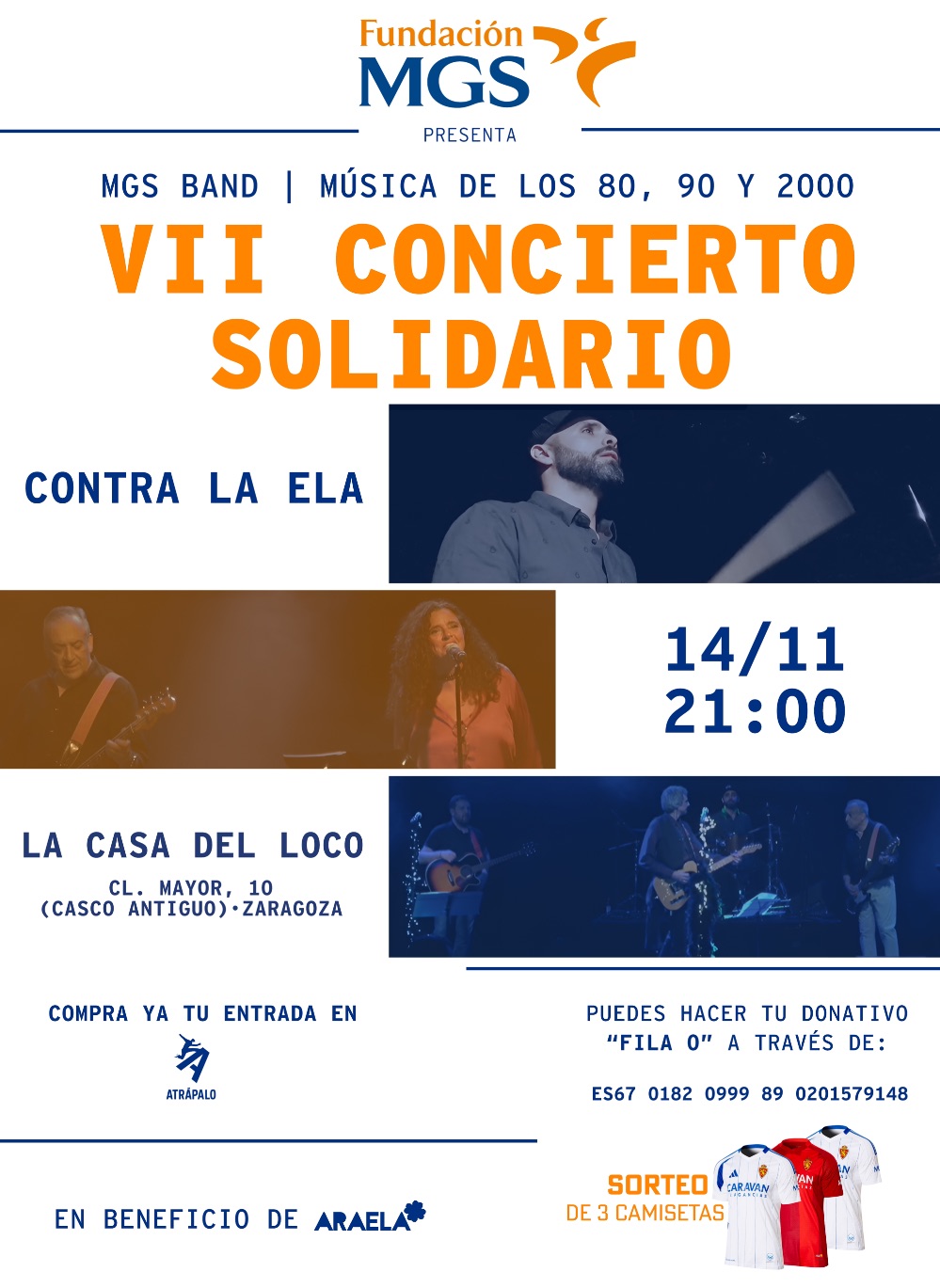 MGS Seguros, a través de la Fundación MGS, organiza el próximo 14 de noviembre la VII edición de su Concierto Solidario.