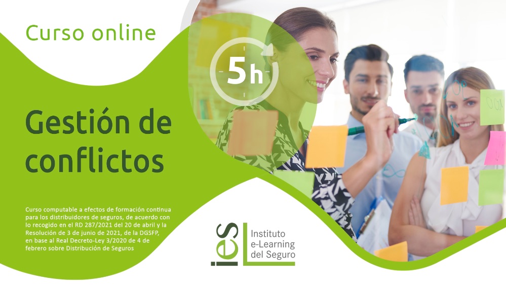 El IES ha presentado su nuevo curso “Gestión de Conflictos”, 100% online y con una duración de cinco horas para efectos de formación continua.