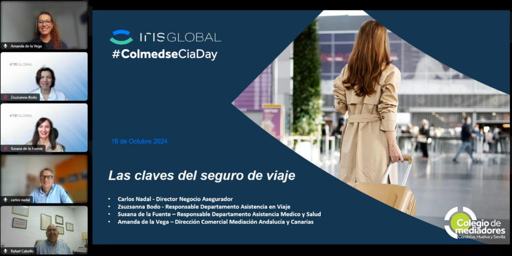 Colmedse, en colaboración con Iris Global, celebró una jornada formativa online que fue un éxito de asistencia, dirigida a sus colegiados.