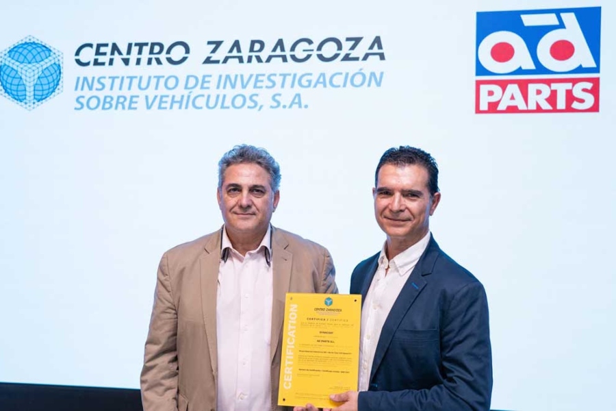 Centro Zaragoza certifica el sistema de pintura Dynacoat