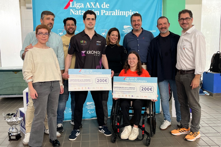 La Liga AXA de Natación Paralímpica llega a Cádiz