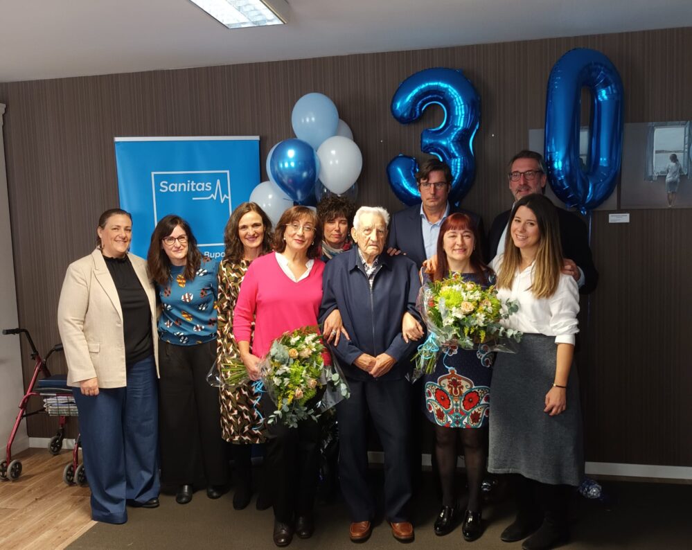 El centro residencial Sanitas Luz de Estella celebró la semana pasada su 30 aniversario en una emotiva ceremonia.