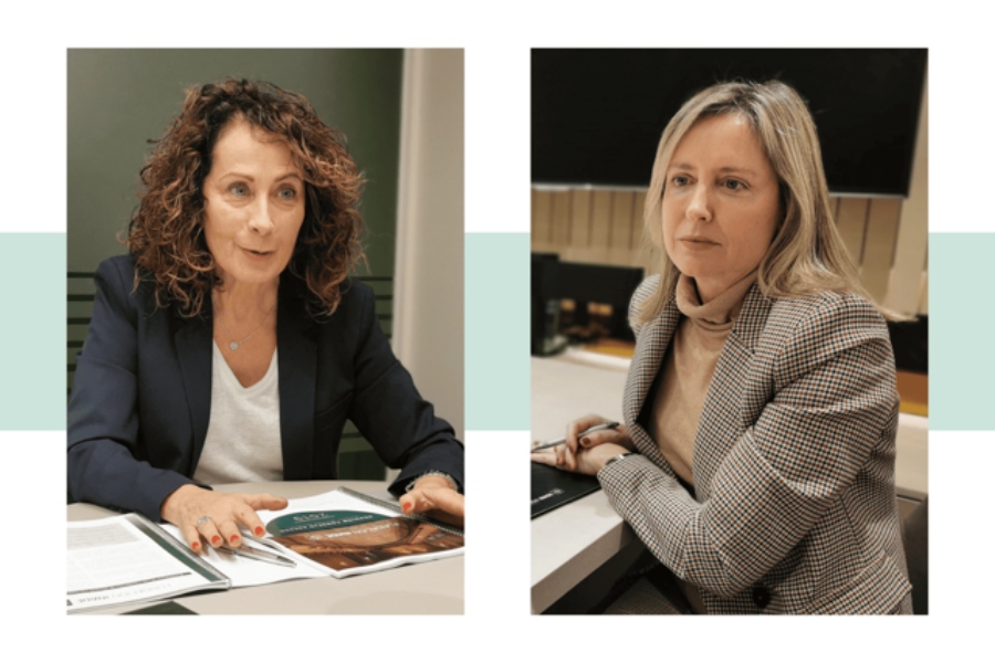 María Consuelo Cameselle y Beatriz García, presidentas del Consejo Asesor de Fundación Inade