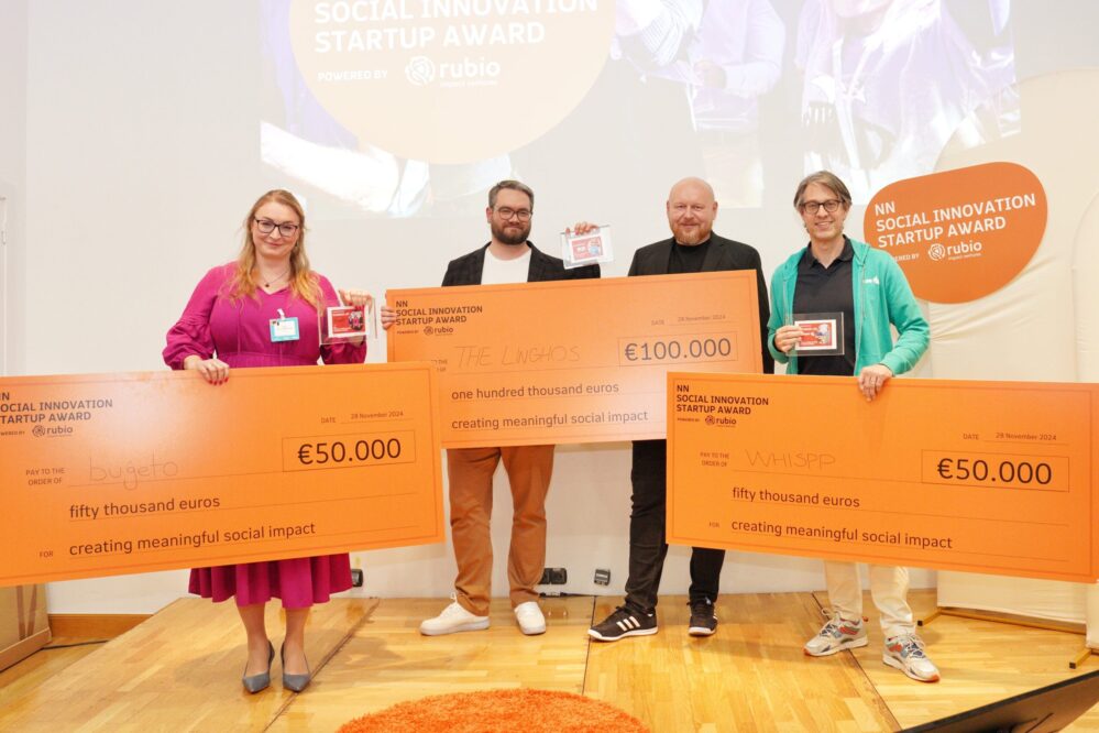 Bilbao fue sede de la primera edición de los NN Social Innovation Startup Awards, organizados por Grupo NN y Rubio Impact Ventures.