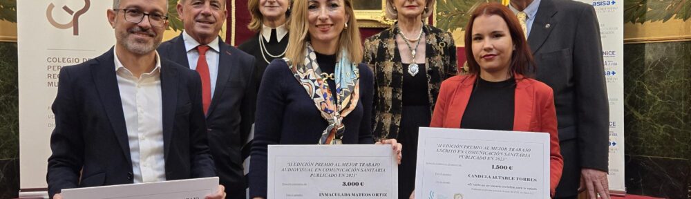 Fundación ASISA y Universidad de Murcia entregan los II Premios de la Cátedra de Comunicación Sanitaria en un emotivo acto.