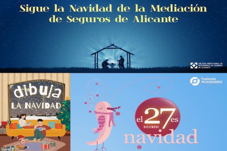 Fundación MediaSeguros y Colegio de Alicante impulsan el concurso de dibujos navideños "El 27 es Navidad"