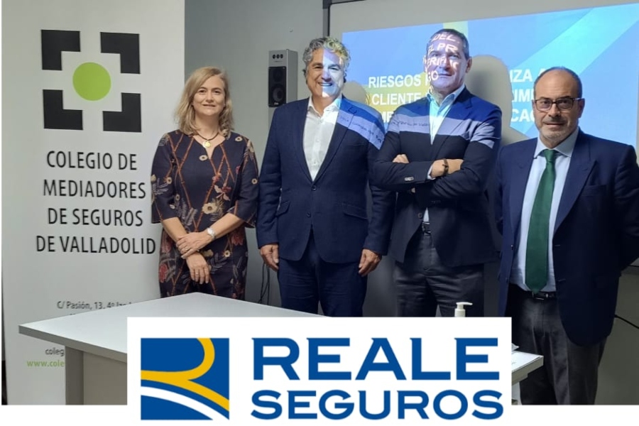 El Colegio de Valladolid y Reale Seguros abordan los riesgos industriales en Castilla y León